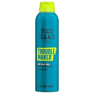 tigi bed head trouble maker dry spray wax texture finishing spray 5.6 oz