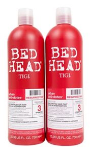 tigi bed head urban antidotes resurrection conditioner damage level 3, 25.36 oz (pack of 2)