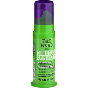 Bed Head by TIGI Curls Rock Amplifier Curly Hair Cream for Defined Curls 3.8 oz (Pack of 2)