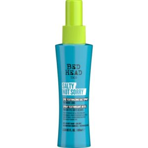 tigi bed head salty not sorry texturizing salt spray for natural undone hairstyles 3.38 fl oz