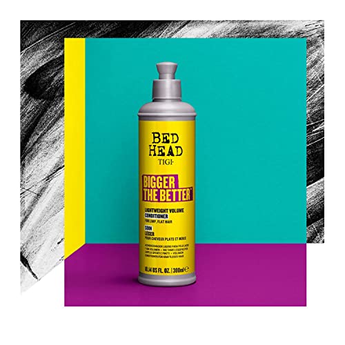 TIGI Bed Head Bigger The Better Lightweight Volume Conditioner for Fine Hair 10.14 fl oz