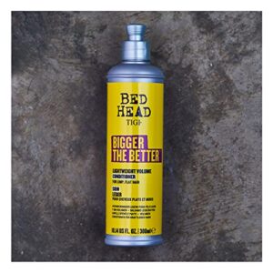 TIGI Bed Head Bigger The Better Lightweight Volume Conditioner for Fine Hair 10.14 fl oz