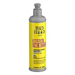 TIGI Bed Head Bigger The Better Lightweight Volume Conditioner for Fine Hair 10.14 fl oz