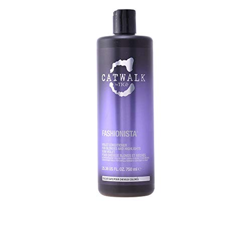 TIGI Catwalk Fashionista Violet Conditioner (For Blondes and Highlights), 25.36 Ounce