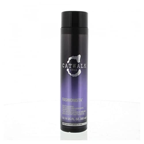 TIGI Catwalk Fashionista Shampoo for Unisex, Violet, 10.14 Fl Oz