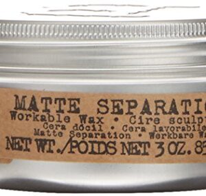 Tigi  Tigi Bed Head for Men Matte Separation Workable Wax, 3 Oz/ 85g, 4.8 Oz