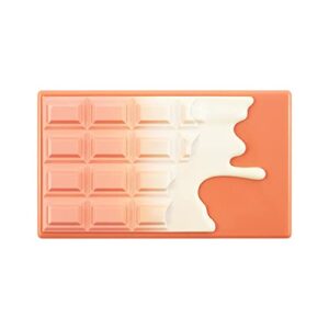 I Heart Revolution Peach and Glow Highlighter Duo, Peach & Chocolate Duo Shimmer, Highlighter & Blush, Mini Compact Palette, Vegan & Cruelty-Free, 0.38 Oz