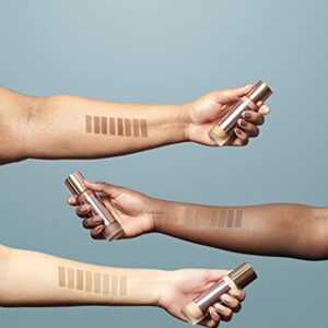 Makeup Revolution Conceal and Define Foundation, Full Coverage & Matte Finish, F6 for Light/Medium Skin Tones, Vegan & Cruelty-Free, 0.7 Fl Oz