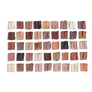 Makeup Revolution Maxi Reloaded Palette, Eyeshadow Palette, 45 Highly Pigmented Neutral Shades, Large It Up, 1.35g