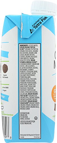 ORGAIN SHAKE SNGLE SMTH CHOC VEG 11OZ