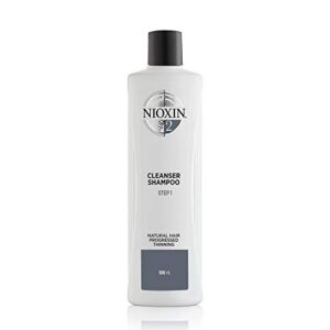 nioxin system 2 cleanser shampoo, natural hair with progressed thinning, 16.9 oz (pack of 1)
