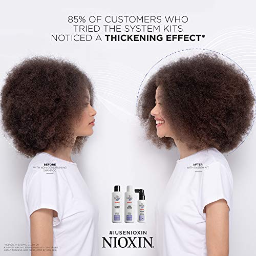 Nioxin System 6 Scalp & Hair Treatment, Bleached & Chemically Treated Hair with Progressed Thinning, 3.4 oz