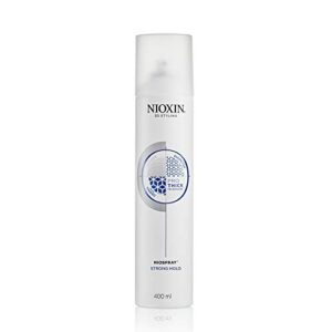 Nioxin Niospray Strong Hold Hairspray, Firm Hairspray for Fine Hair, 10.6 oz