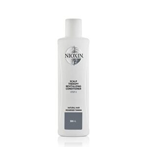 nioxin system 2 scalp therapy conditioner, for natural hair with progressed thinning, 10.1 fl oz