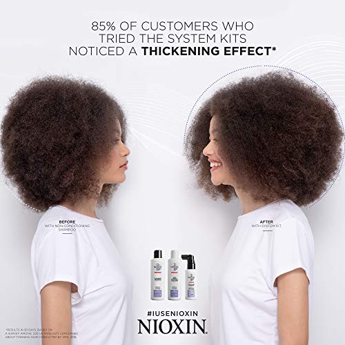 Nioxin System 5 Cleanser Shampoo, Bleached & Chemically Treated Hair with Light Thinning, 33.8 Fl Oz