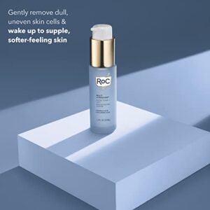 RoC Multi Correxion Even Tone + Lift Resurfacing Serum with Mandelic Acid for Brightening, Even Tone & Post Acne Marks + Hyaluronic Acid for Dry Skin, Non-Comedogenic & Fragrance Free, 1 fl oz