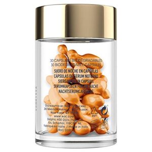 RoC Multi Correxion Revive + Glow 20% Pure Vitamin C Night Serum Capsules for Brightening, Dark Spots, and Texture