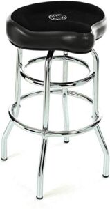 roc-n-soc tower saddle seat stool black short