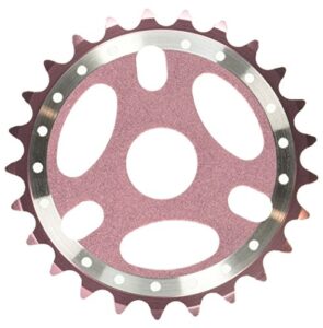 big roc 57css127hp sprocket 25t -bmx-for 1/2″ x1/8″ chain -alloy-hot pink