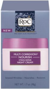 roc multi correxion stress repair night cream, 1.7 ounce