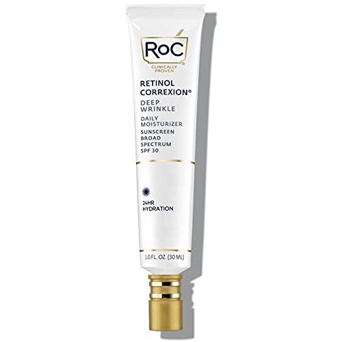 RoC Retinol Correxion Deep Wrinkle Daily Anti-Aging Moisturizer with Sunscreen Broad Spectrum SPF 30