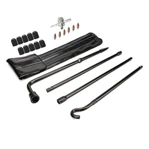dr.roc compatible with spare tire tool kit with bag 2004 to 2018 ford f150