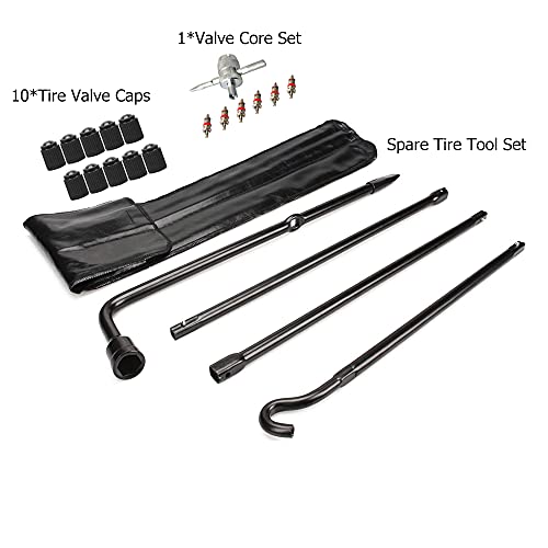 Dr.Roc Compatible with Spare Tire Tool Kit with Bag 2004 to 2018 Ford F150