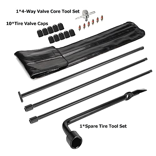 Dr.Roc Compatible with Spare Tire Tool Kit with Bag 2005-2019 Nissan Frontier Titan Pathfinder 2005-2015 Amanda Xterra and Infiniti 2013-2020 Select Models