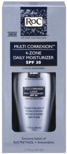roc multi correxion 4-zone daily moisturizer spf 30, 0.10625-pound