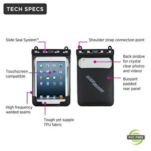 OverBoard Ipad Mini Waterproof Case, Black