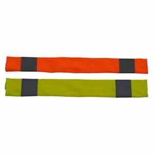 petra roc sbc-o reflective seat belt cover, high-vis orange 2.5″ x 18″, one size, orange solid