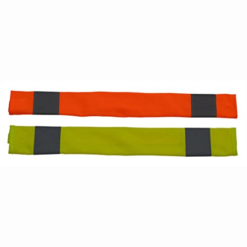 Petra Roc SBC-O Reflective Seat Belt Cover, High-Vis Orange 2.5" x 18", One Size, Orange Solid