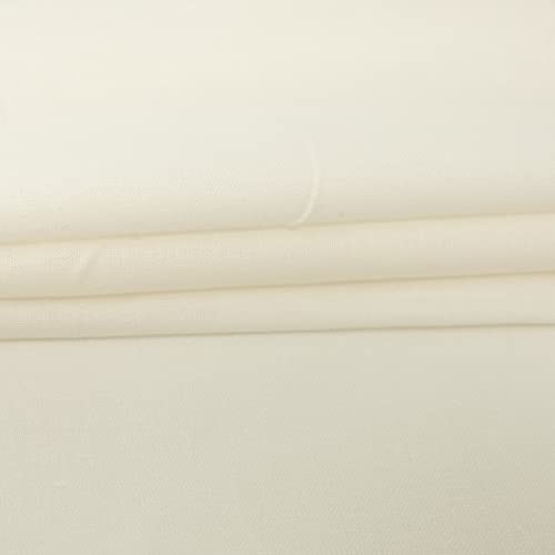 Roc-Lon 36/38" 100% Cotton Bleached LL Utility, Cut by Yard, White