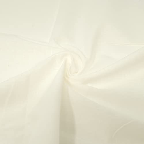 Roc-Lon 36/38" 100% Cotton Bleached LL Utility, Cut by Yard, White