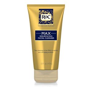 roc max resurfacing facial cleanser – 147ml/5oz