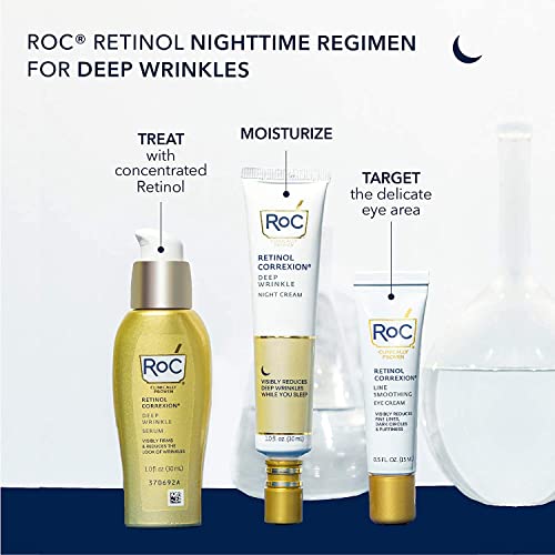 RoC Retinol Correxion Deep Wrinkle Night Cream 1.0 fl oz (30 ml)