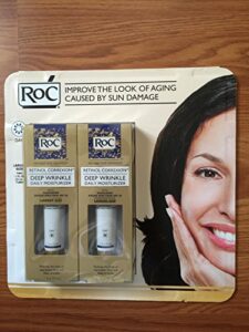 roc retinol correxion deep wrinkle daily moisturizer spf 30 (1.0oz x 2)