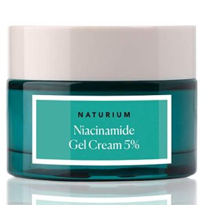 naturium niacinamide gel cream 5%, face moisturizer, dark spot corrector, 1.7 oz