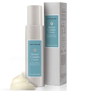 naturium retinol complex face cream 2.5% plus bakuchiol & biomimetic lipids, moisturizing skin repair facial cream, 1.7 oz