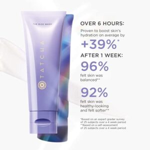 TATCHA The Rice Wash | Soft Cream Cleanser Washes Away Buildup Without Stripping Skin For A Soft, Luminous Complexion | 4 oz