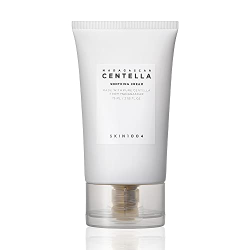 SKIN1004 Madagascar Centella Soothing Cream 2.53 fl.oz (75ml) | Quadruple Ceramide Complex | Strengthens Skin Barrier | Smooths Skin