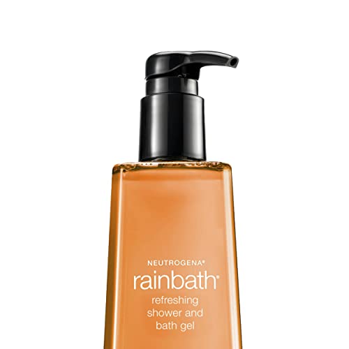 Neutrogena Rainbath Refreshing and Cleansing Shower and Bath Gel, Moisturizing Daily Body Wash Cleanser and Shaving Gel with Clean Rinsing Lather, Original Scent, 32 fl. Oz