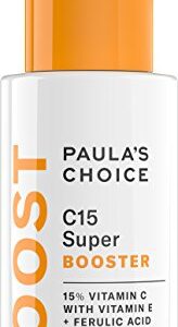 Paula's Choice BOOST C15 Super Booster, 15% Vitamin C with Vitamin E & Ferulic Acid, Skin Brightening Serum, 0.67 Ounce