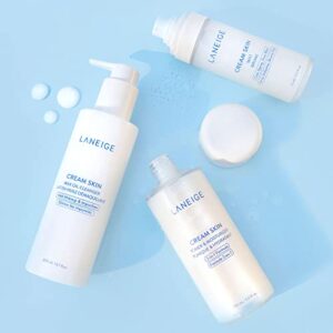 LANEIGE Mini Cream Skin Toner & Moisturizer: 2-in-1 Amino Acid Rich Liquid, Soothe, Hydrate, and Strengthen Skin's Moisture Barrier, 1.6 fl. oz.