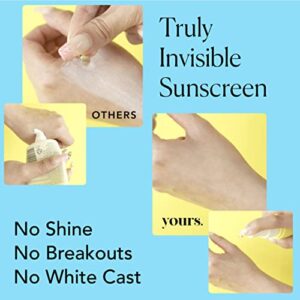 YOURS Invisible Sunscreen Sunny Side Up SPF 30 | Broad-spectrum | Apply Over Makeup | For All Skin Types | Lightweight Anti-Aging Sunscreen Mist | 1.4Oz