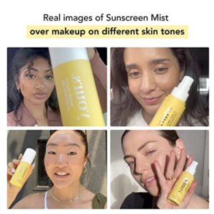 YOURS Invisible Sunscreen Sunny Side Up SPF 30 | Broad-spectrum | Apply Over Makeup | For All Skin Types | Lightweight Anti-Aging Sunscreen Mist | 1.4Oz