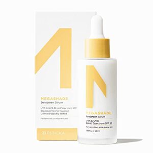 MEGASHADE™ by ZitSticka - SPF 50 Facial Sunscreen Serum for Acne-Prone, Sensitive Skin, 50ml
