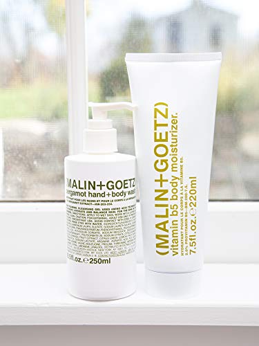 Malin + Goetz Essential Bergamot Hand + Body Wash—purifying, hydrating hand + body wash for men + women. for all skin types, even sensitive. No stripping or irritation. Cruelty-free + vegan 8.5 Fl oz