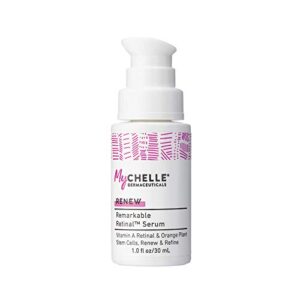 mychelle dermaceuticals remarkable retinal serum (1 fl oz) – anti aging serum with potent vitamin a and plant stem cells to help reduce appearance of fine lines and wrinkles