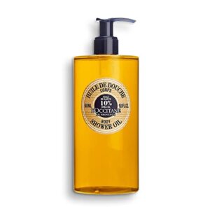 l’occitane softening shea body shower oil with 10% shea oil, 16.9 fl. oz.